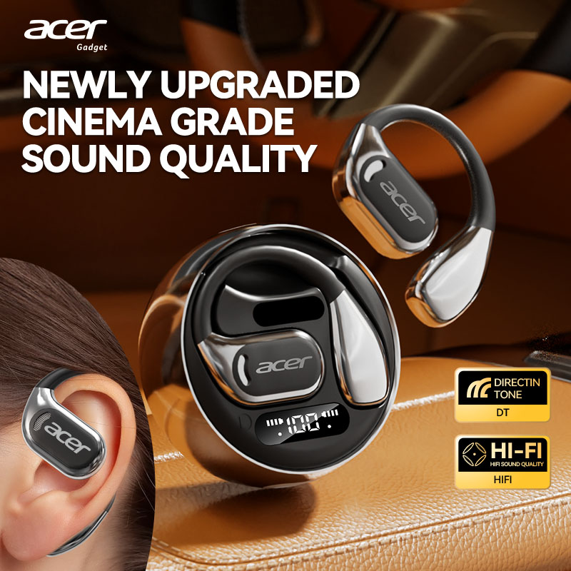 Sports Earphone Hook - 【Acer 510】หูฟังไร้สาย Ows พร้อมดีไซน์แบบเกี่ยวหู, หูฟังบลูทูธ, สวมใส่สบาย,