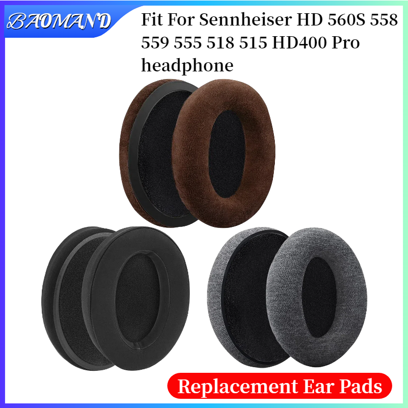 Sennheiser Headphone Hd 560S - หูฟังแผ่นรองหูฟังสําหรับ Sennheiser HD 560S 558 559