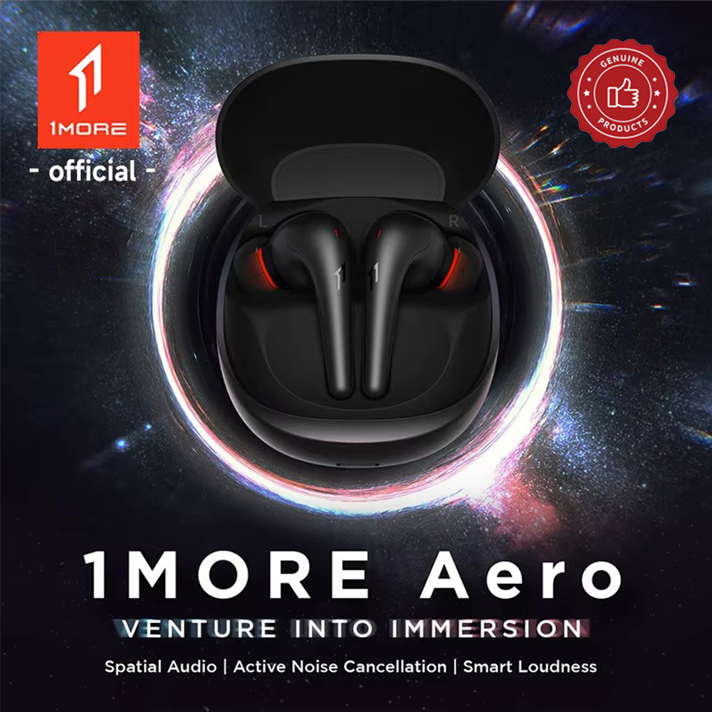 Noise Cancelling Headphone - 1MORE Aero Earbuds หูฟังตัดเสียงรบกวน Bluetooth 5.2