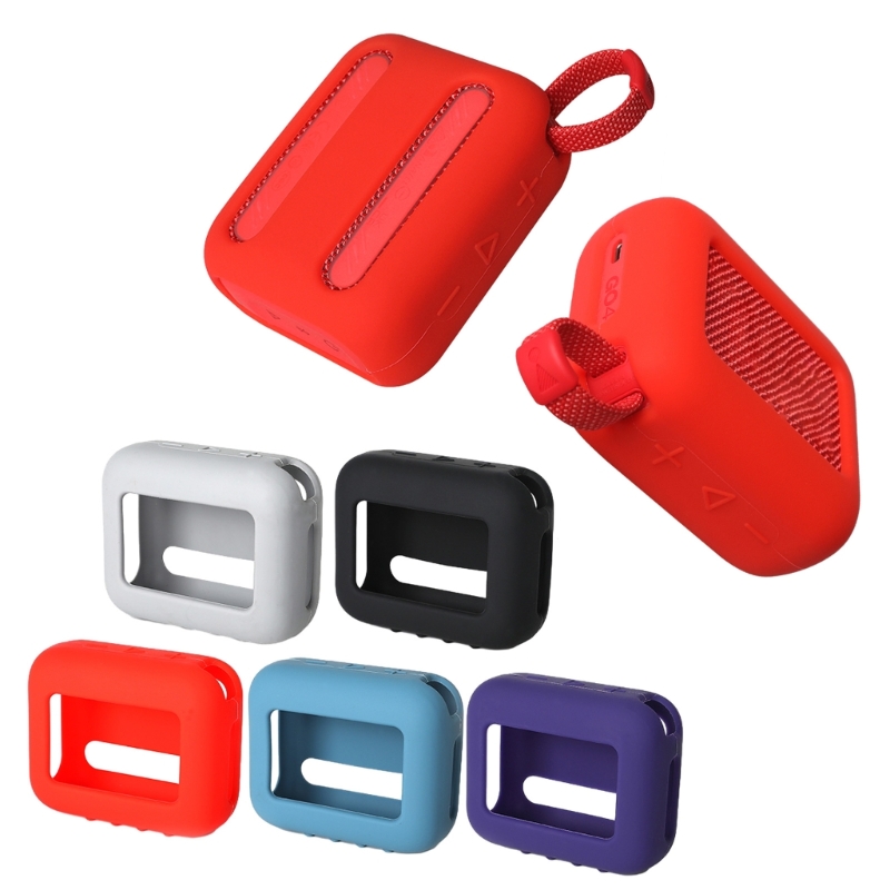 Jbl Speaker Go 4 - เคสป้องกันซิลิโคนสำหรับตัวป้องกันลำโพง JBL Go 4, ฝาครอบน้ำหนักเบากันกระแทก