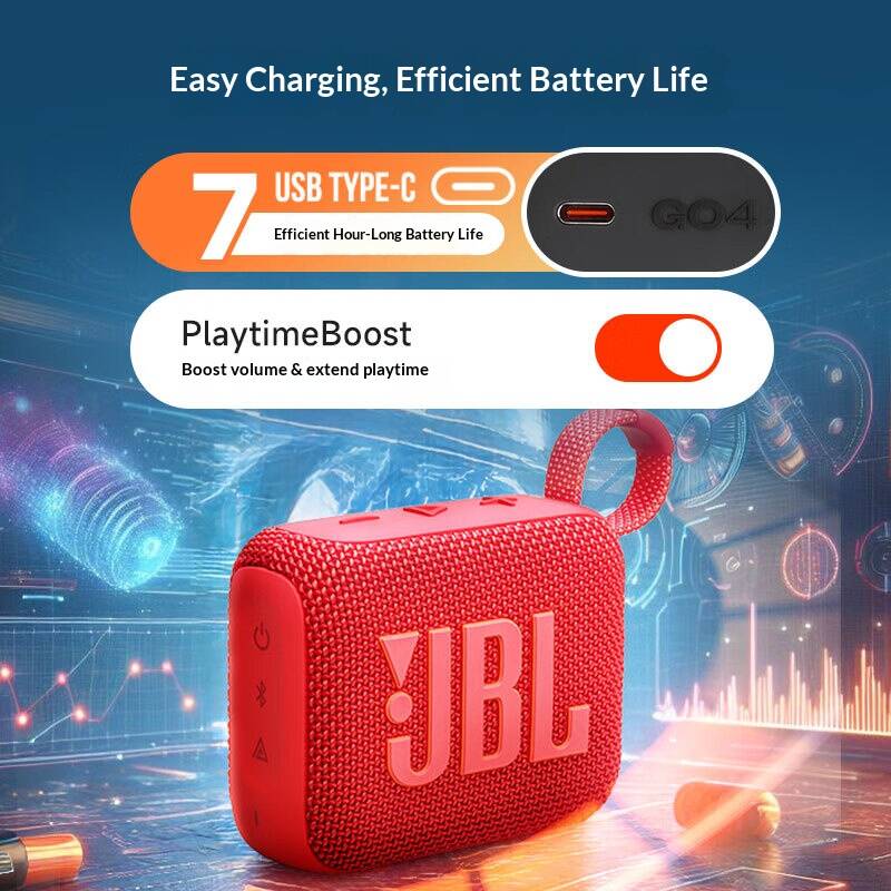 ลำโพงไร้สาย JBL GO4 สีพื้นเรีย - Jbl Speaker Go 4 บทวิจารณ์และราคา