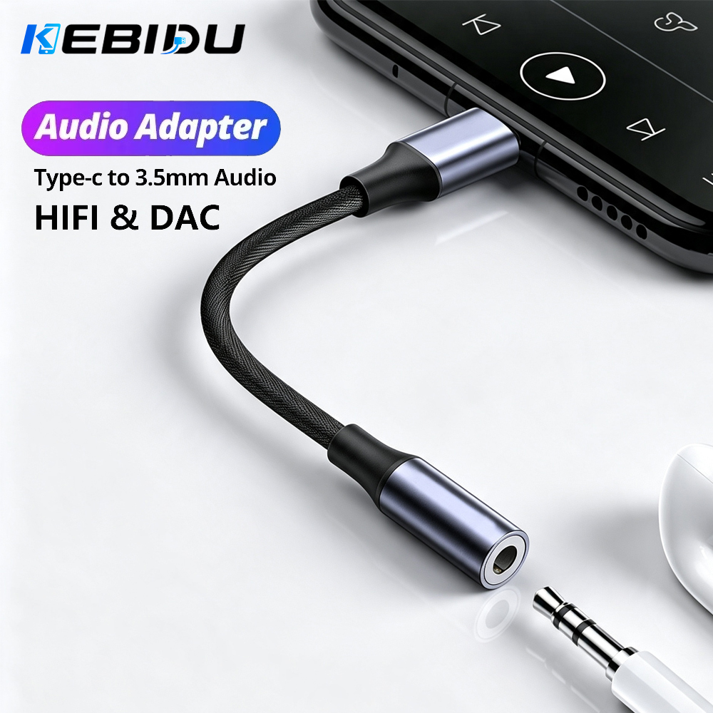KEBIDU อะแดปเตอร์แปลง Type C เ - Audiophile Headphone Wired บทวิจารณ์และราคา