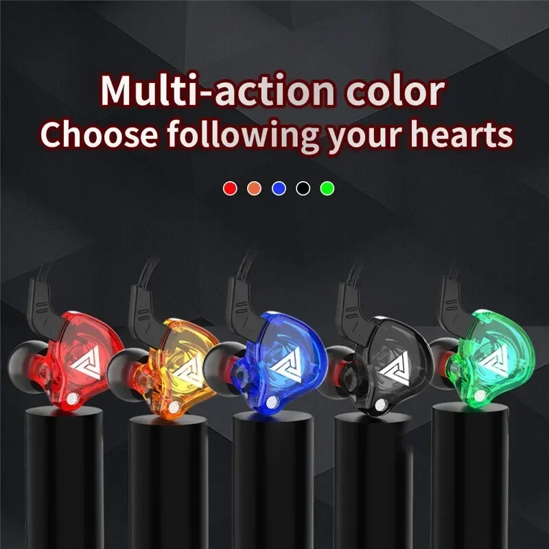 Original QKZ AK6 ทองแดง HiFi ห - Audiophile Headphone Wired บทวิจารณ์และราคา
