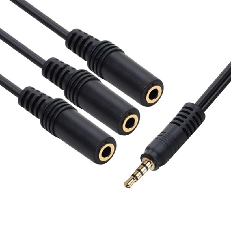 1 ชิ้น อะแดปเตอร์แยกสัญญาณเสีย - Earphone Splitter Jack บทวิจารณ์และราคา