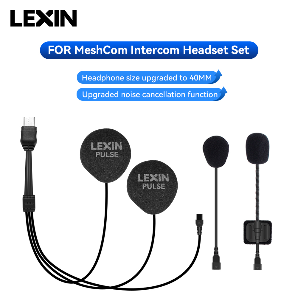 LEXIN-MeshCom Mesh Intercom 40 - Noise Cancelling Headphone บทวิจารณ์และราคา