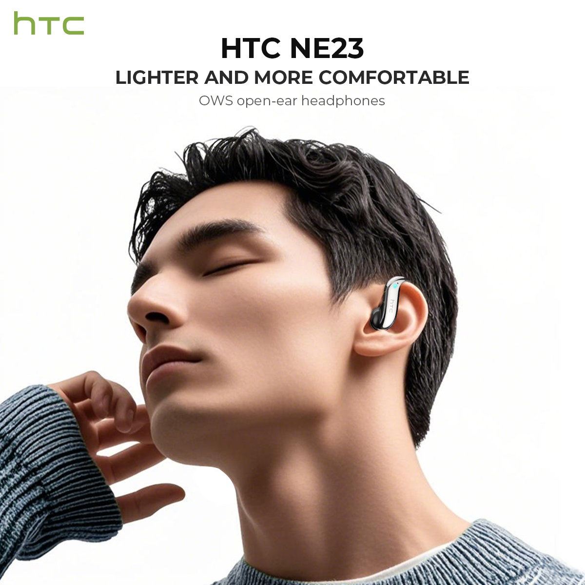 หูฟังบลูทูธแบบเปิดหู HTC เล่นไ - Usb C Earphone บทวิจารณ์และราคา