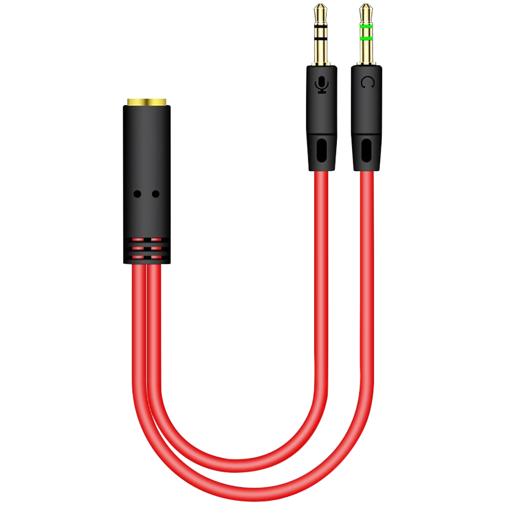 แจ็ค 3.5 มม.2 ชาย 1 หญิงอะแดปเ - Audio Splitter Y บทวิจารณ์และราคา