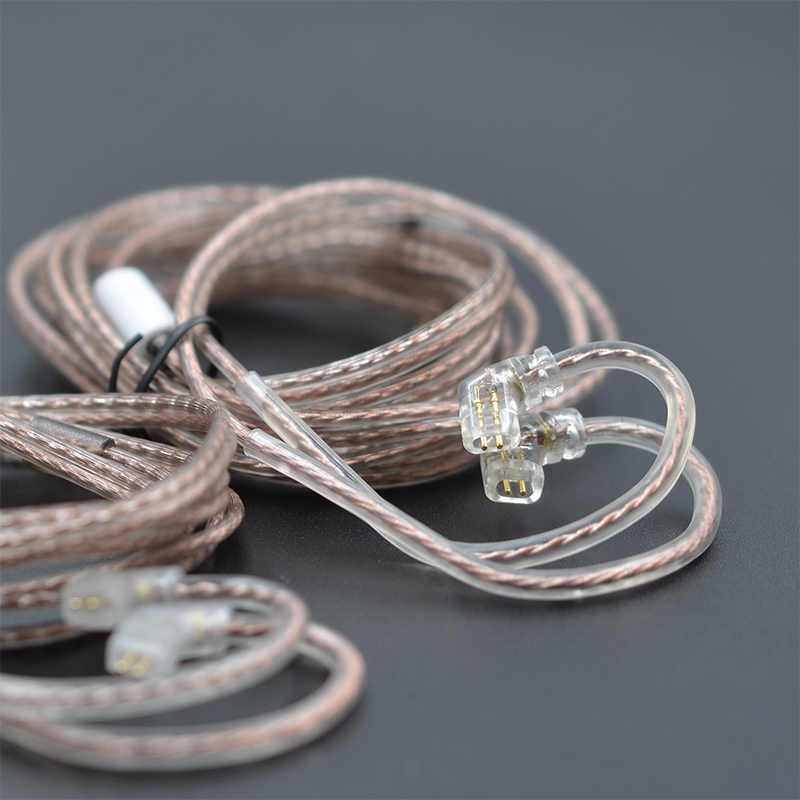 สายหูฟัง KZ ของแท้ สายทองแดงปล - Wired Earphone Mic บทวิจารณ์และราคา