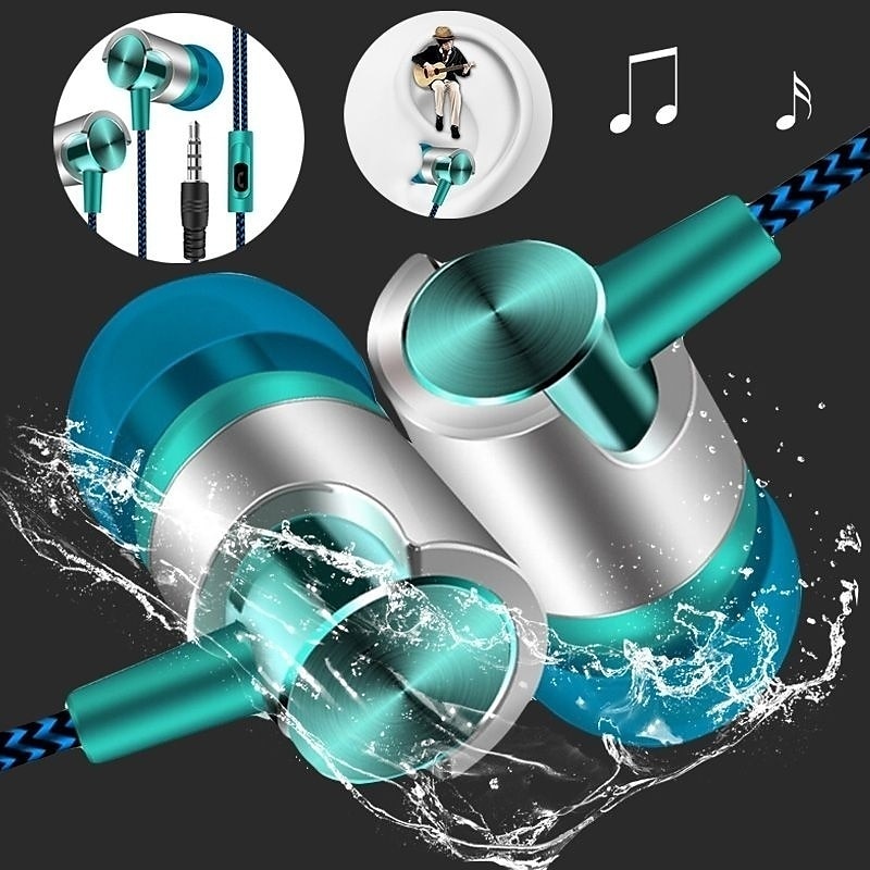 หูฟังแบบมีสาย 9D สเตอริโอ เสีย - Wired Earphone Mic บทวิจารณ์และราคา